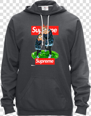  2019  Official Supreme Rick And Morty Hoodie   Rick And Morty Sweatshirt  HD Png Download