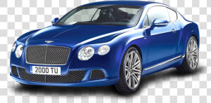 Blue Bentley Continental Gt Speed Car Png Image   Bentley Continental Gt Png  Transparent Png