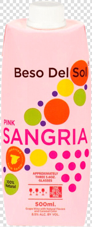 Beso Del Sol Rose Sangria Tetra Pack   Beso Del Sol Sangria  HD Png Download