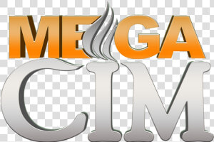 Mega Cim Logo 3d Orange Small   Orange  HD Png Download