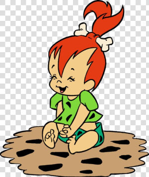 Pebbles Flintstone Png  Transparent Png