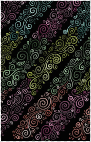 Psychedelic Pastel Rainbow Poster 23 X36   Paisley  HD Png Download