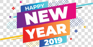 Happy New Year 2019 Banner   Happy New Year 2019 Png  Transparent Png