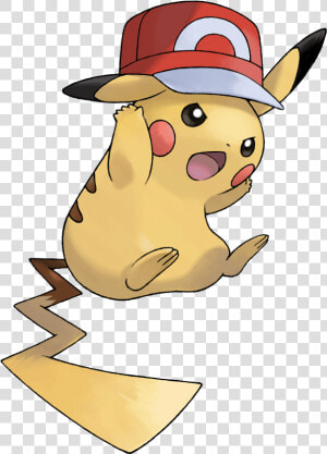 Pokemon Ash Hat Pikachu Clipart   Png Download   Pikachu Pokemon Ash Hat  Transparent Png