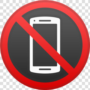 No Mobile Phones Icon   No Mobile Phone Emoji  HD Png Download