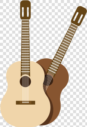 Guitar Flat Flamenco Design Free Clipart Hq Clipart   Acoustic Guitar Vector Png  Transparent Png