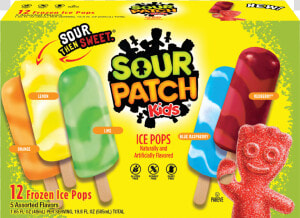 Sour Patch Kids Ice Pops  HD Png Download