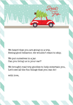 Free Printable Download For Elf On The Shelf  travel   Elf On The Shelf Traveling Letter  HD Png Download