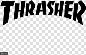 The Thrasher Logo   Thrasher Skateboard Magazine Logo  HD Png Download