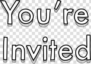 Transparent You Re Invited Clipart   Youre Invited To Lunch  HD Png Download