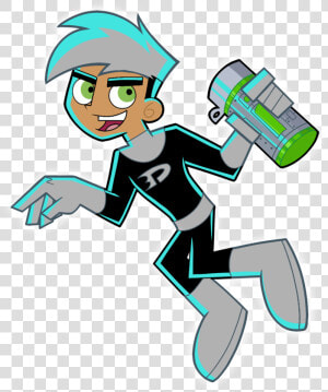 Transparent Danny Phantom Png   Danny Phantom Danny And Dani  Png Download