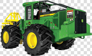 John Deere 643l   John Deere Wheeled Feller Buncher  HD Png Download