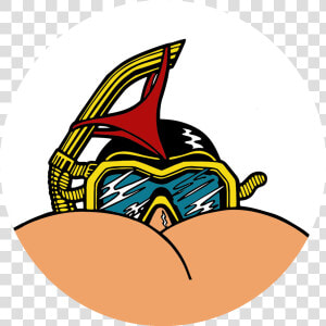 Butt Snorkeling   Butt Snorkeler  HD Png Download