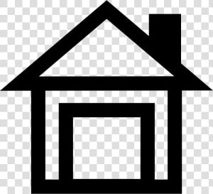 House With Big Door   House Icon Big Png  Transparent Png