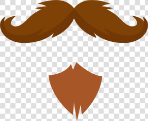 Mustache Beard Clipart Png   Transparent Moustache Icon Png  Png Download