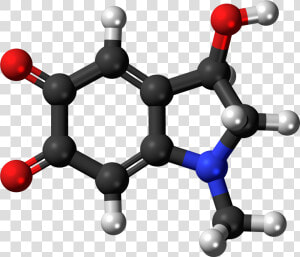 Adrenochrome 3d Ball   Serotonin Ball And Stick Model  HD Png Download