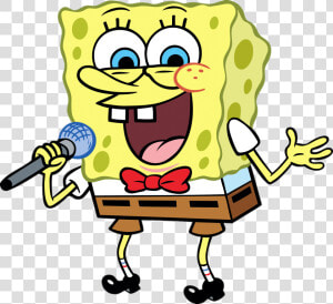 Spongebob Singing   Spongebob Singing Png  Transparent Png