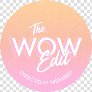 The Wow Edit Directory Badge 300   Circle  HD Png Download