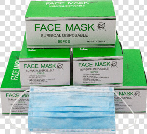 Face Mask Surgical Disposable 50 Pcs Made  HD Png Download