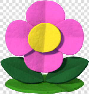 Splash Color Png   Paper Mario Color Splash Flowers  Transparent Png