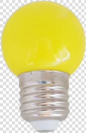 Led Spherical Yellow 1w Ip44   Led Lamp  HD Png Download