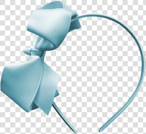 Image Of Powder Blue Bow Headband   Headpiece  HD Png Download