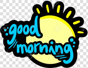 Good Morning Awesome Sun Design On Clipart Best Clip   Good Morning Clipart  HD Png Download