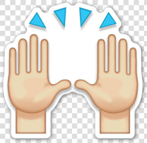 Praying Hands Emoji Sticker Oxford English Dictionary   Emoji Hands Png  Transparent Png