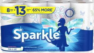 Sparkle Paper Towels 6 Rolls  HD Png Download