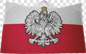 Polish Eagle Flag Colors Microfiber Hooded Blanket   Polish  HD Png Download