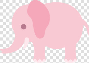 Pink Little Elephants  HD Png Download