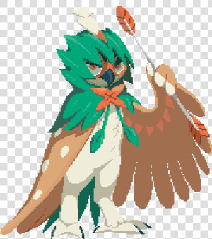 Decidueye Pixel Art  HD Png Download