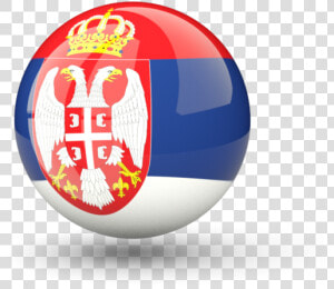 Download Flag Icon Of Serbia At Png Format   Serbia Flag Sphere  Transparent Png