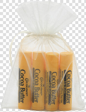 Cocoa Butter Lip Balm 4 Piece Gift Bag  HD Png Download