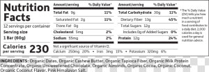 Nutrition Label For Pizza   Png Download   Tahini Nuts To You  Transparent Png