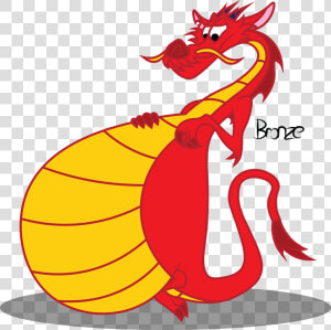 Too Much Noodles   Dragon In Mulan  HD Png Download