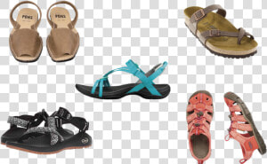 Travel Sandal Options   Sandal  HD Png Download