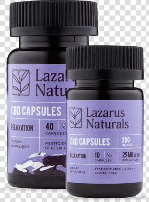 Lazarus Naturals Cbd Capsules  HD Png Download