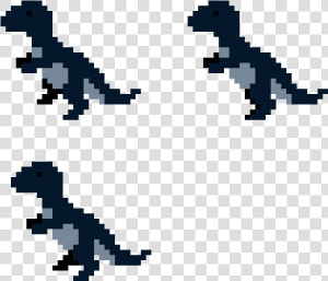 T Rex Pixel Png Clipart   Png Download   Tiranossauro Rex Pixel Art  Transparent Png