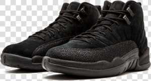 Transparent Jordan 12 Png   Air Jordan 12 Black Amazon  Png Download