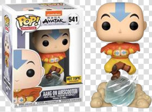 Aang On Airscooter Funko Pop Avatar   Funko Pop Avatar Aang On Airscooter Hot Topic  HD Png Download