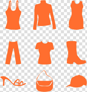 Fashion  Cloths  Lady  Woman  Girl  Style  Clothes   Clothes And Shoes Clipart  HD Png Download