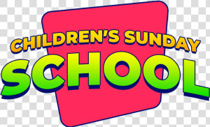 Children S Sunday School Logo  HD Png Download