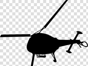 Helicopter Clipart Top View   2d Helicopter  HD Png Download