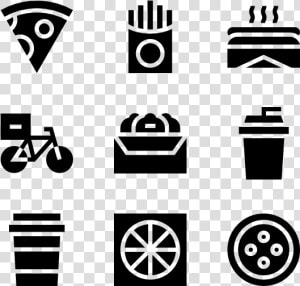 Food Truck Icon Png   Vector Food Delivery Icon  Transparent Png