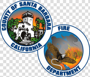 Santa Barbara County Fire Department Logo  HD Png Download