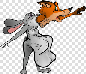 Zootopia Stop Sign Png   Zootopia Judy Eats Nick  Transparent Png