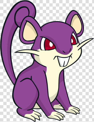 Rattata Pokemon Character Vector Art   Pokemon Rattata  HD Png Download