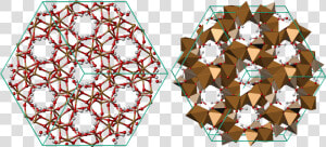 Dioptase Crystal Structure   Structure Of Crystal  HD Png Download