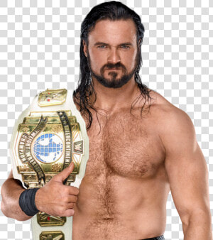 Drew Mcintyre With Intercontinental Championship   Drew Mcintyre With Wwe Championship  HD Png Download